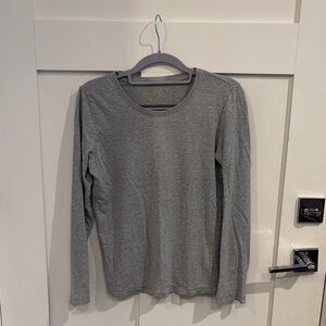Gray Long Sleeve Shirt